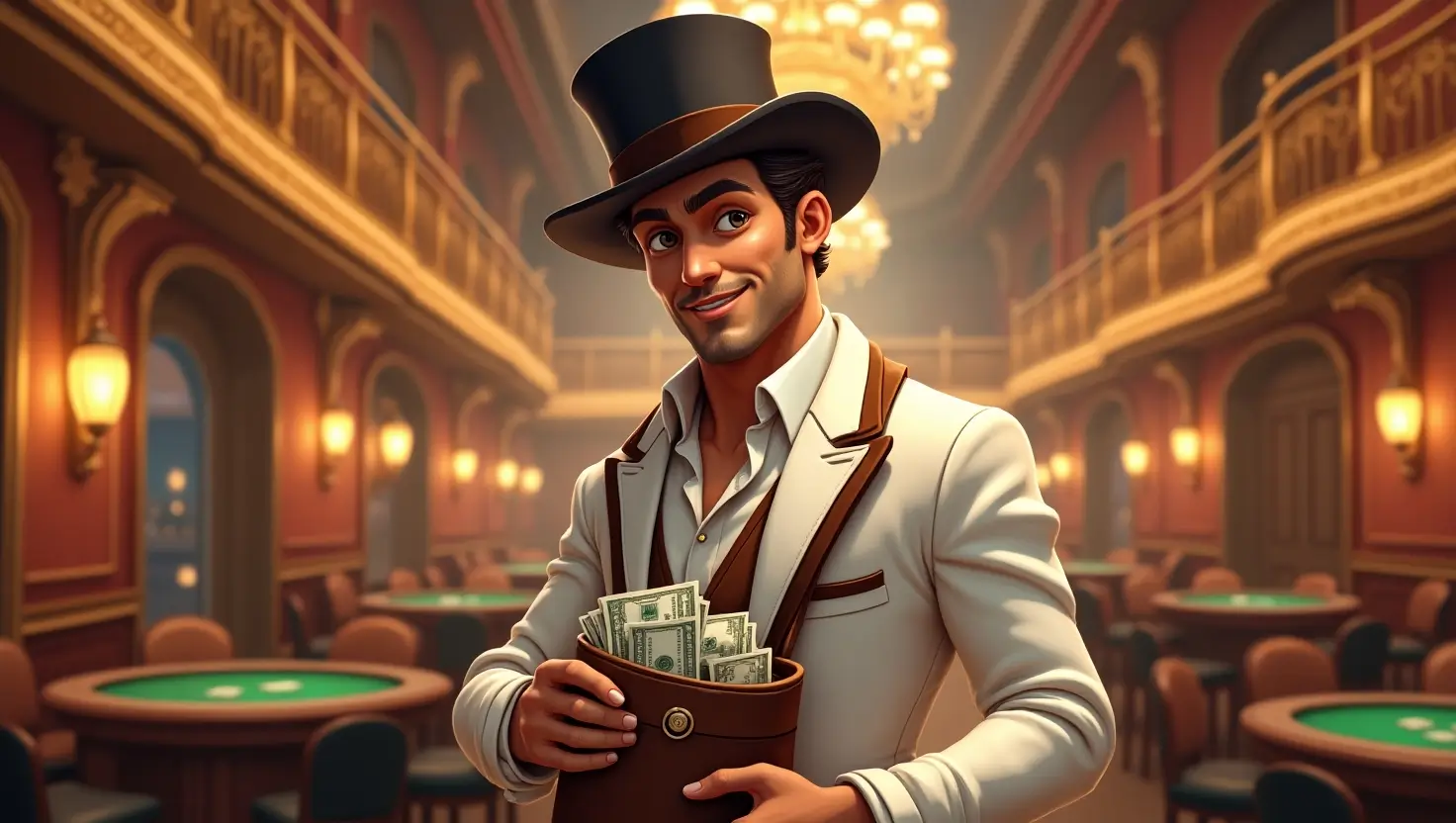 Animowany baner dla cotygodniowego bonusu cashback w Vincispin Casino