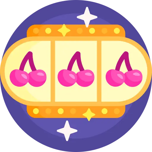 Obraz z animowanym automatem do gry