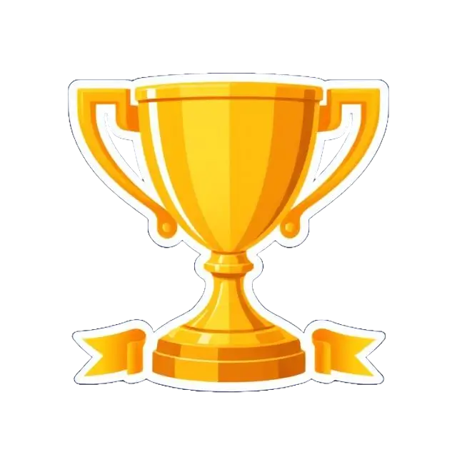 Animowana ikona złotego pucharu