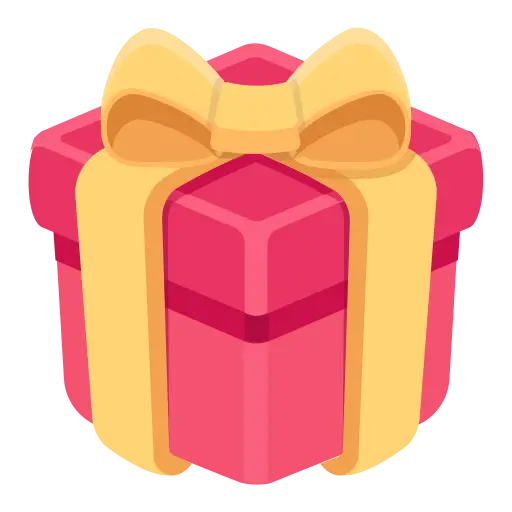 ikona z animowanym pudełkiem na prezent