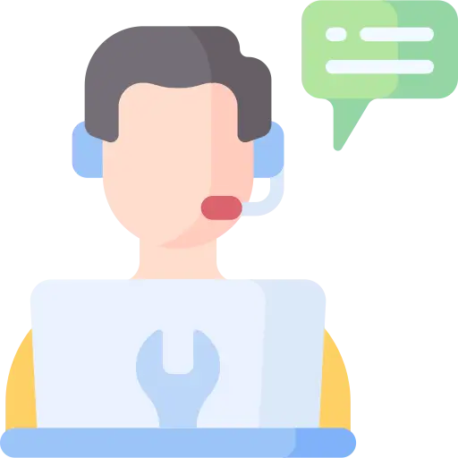 animowana ikona z agentem wsparcia VIP kasyna